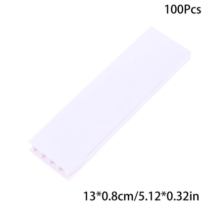 100/200Pcs Perfume Test Strips Perfume Blotter Strips Disposable White Perfume Test Paper Strips Multi-use For Essential Oils