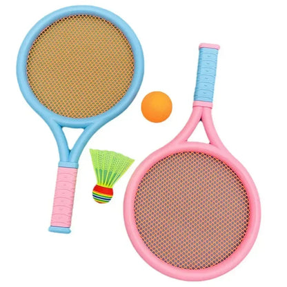 2 Badminton Racket Send Badminton Tennis Outdoor Sports and Leisure Two Parent Child Interactive Toys