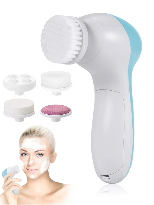 Electric Facial Cleanser 5-in-1 Pore Cleaner & Skin Care Washing Machine for Spa Use