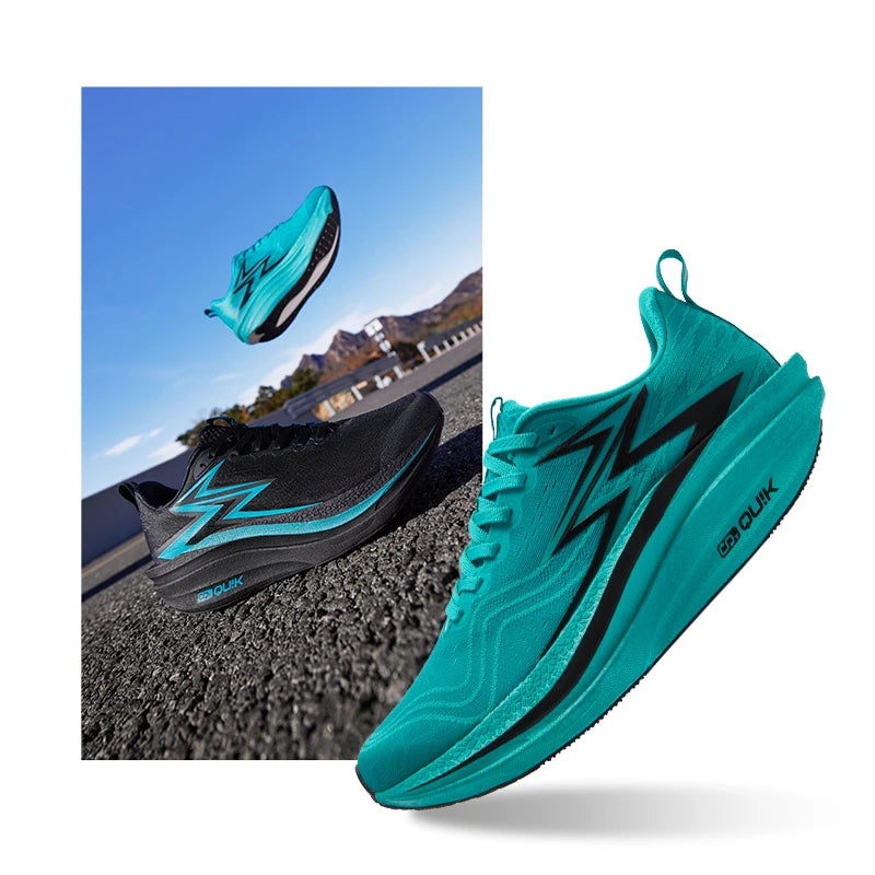 361 Degrees Flame 4.0 MIX Men Running Shoes Carbon Plate Racing Marathon Stable Rebound Wear-resistant Male Sneakers 672512204