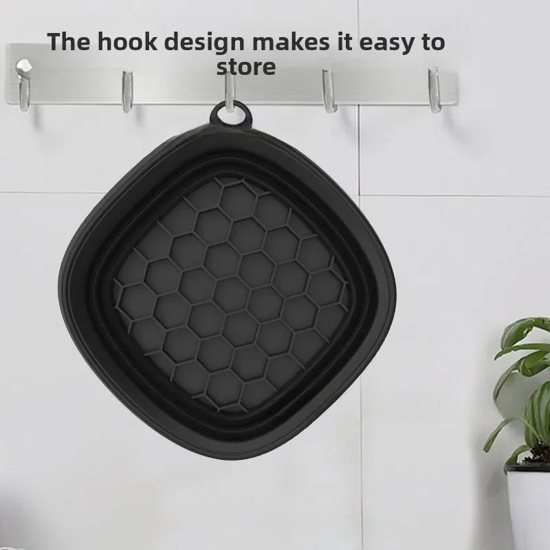 Collapsible Silicone Face Basin Ice Therapy Beauty Spa Container Home Use