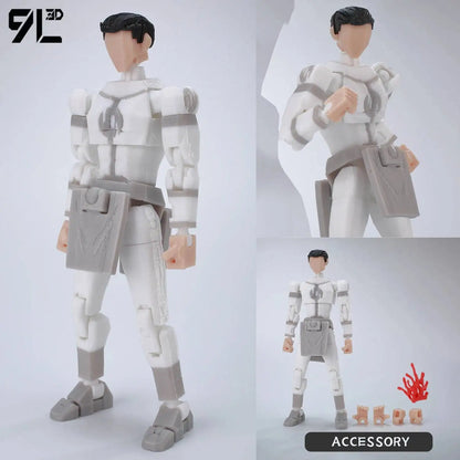 9L3D Lucky 13 Invincible Boy Conquer Omni Action Figure 3D Printed Anime Model Multi-Jointed Poseable Collectible Toy Gift Fan