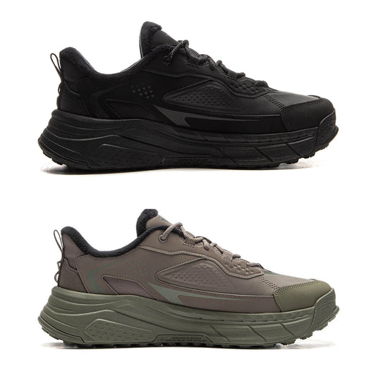 Li-Ning Unisex CROSS 2 LOW Lifestyle Shoes Winter Fleece Warm Anti-slip LiNing Men Women Stylish Casual Shoes AGLV171