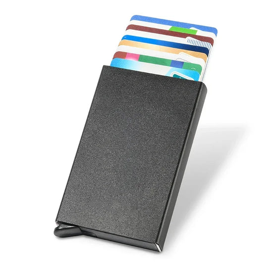 Men’s RFID Blocking Pop-Up Slim Wallet Credit Card Holder Small Money Case