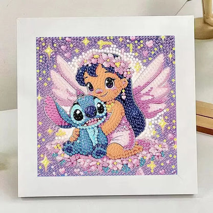 Children's stitch Diamond Painting 5D Animal Art Mini Set DIY Cute Cartoon Big Gem Painting Set Crystal Diamond Painting