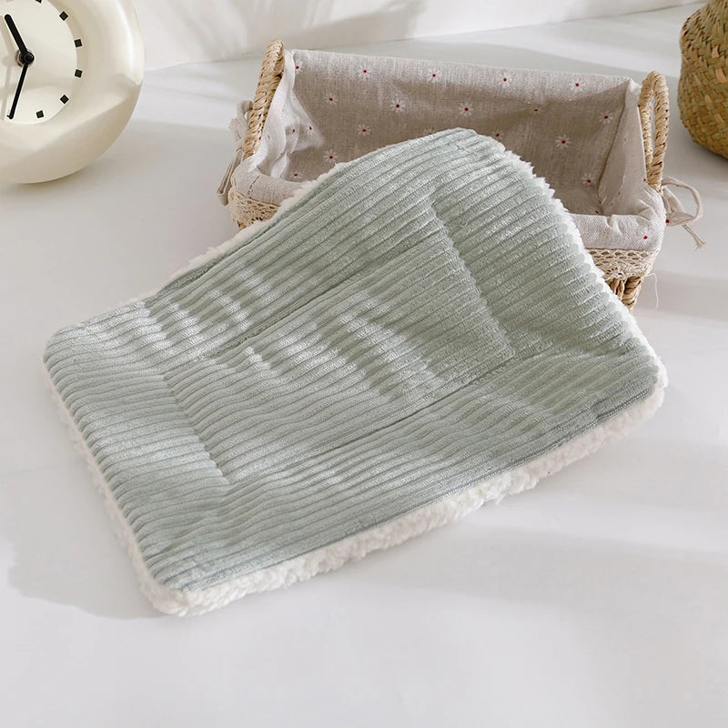 Hamster Bed House Winter Warm Squirrel Hedgehog Rabbit Chinchilla Bed Mat Nest Accessories