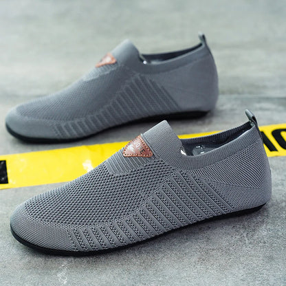 YRZL Mens Loafers Breathable Mesh Summer Lightweight Driving Moccasins Slip on Casual Shoes for Men Comfortable Walking Shoes