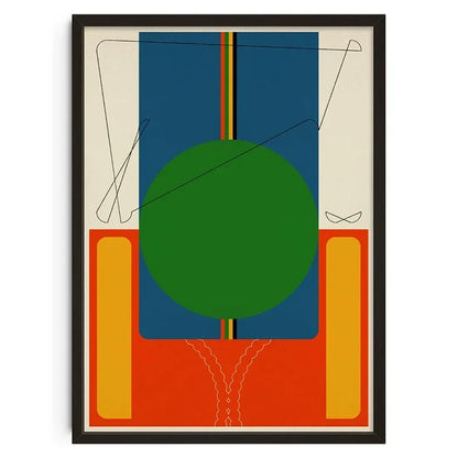 Retro Abstract Nourishing Soul Classic Wall Art,  Canvas Print Poster, Suitable for Home, Living Room, Room Decoration Painting