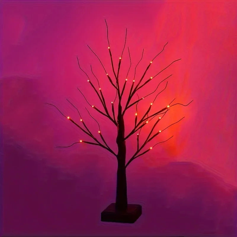 Christmas LED Tree Lights Christmas Birch Tree Home Decoration Lights Indoor Bedroom Room Landscape Glowing Tree