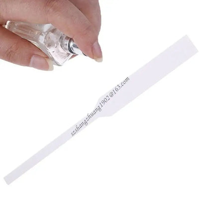 Q6RB Disposable Test Strips 100pcs/set White Blotter Essential Oils Paper for Aromatherapy Testing Fragrance