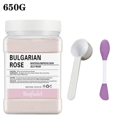 650g/200g Hydro Soft Jelly Mask Powder DIY  jelly Masks Peel Off Hyaluronic Acid Facial Skin Care Rose Mask For Face