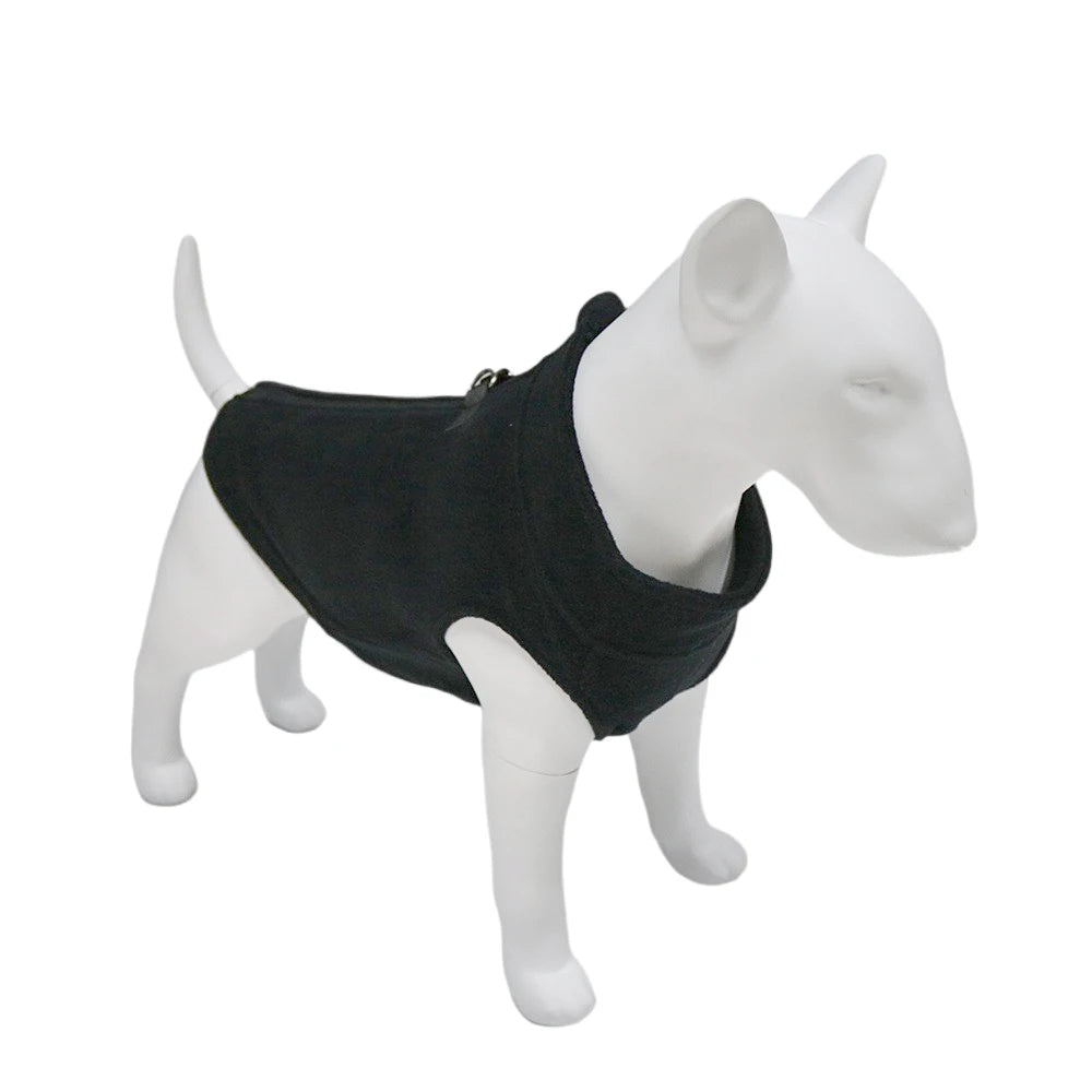 Soft Fleece Dog Jacket – Warm Vest for Small to Medium Breeds