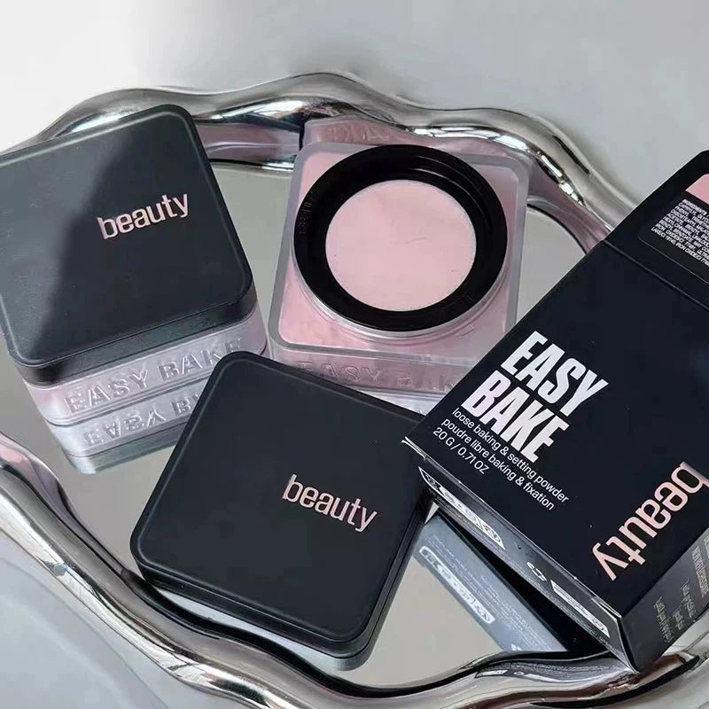 NEW Baked Setting Powder Lasting Refreshing Oil Control Natural Face Matte Waterproof BrighTening Zero Pores Loose Powder Makeup