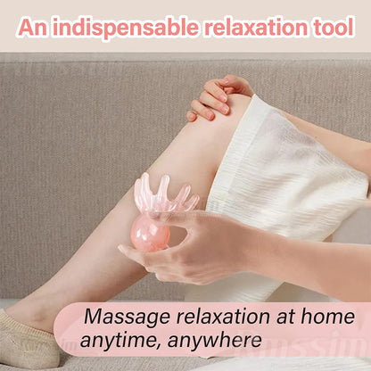 Resin Octopus Massage Comb Scalp Acupuncture GuaSha SPA Meridian Fatigue Relief