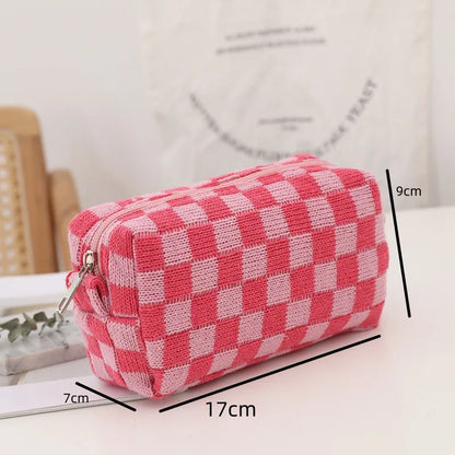 Chic Travel Cosmetic Bag – Portable Makeup & Toiletry Organizer for Women & Girls