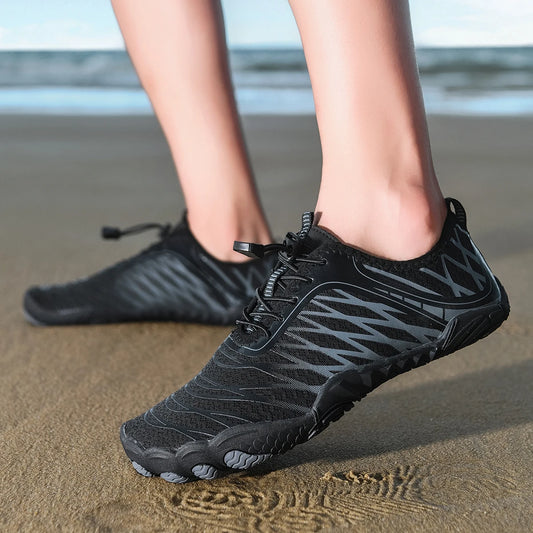 Oiaano Wide Toe Man Barefoot Black Shoes Woman Sports Sneaker Unisex Water Booties Male Aqua Beach Soft Sole Light Breathable