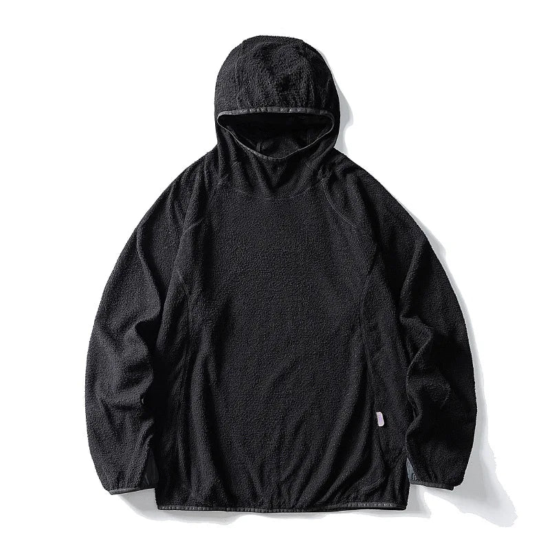 Hooded Sweatshirt: 2025 Winter Lightweight & Warm Hoodie Unisex Solid Color Thickened Hoodie for Autumn and Winter