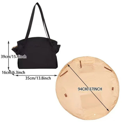 2025 New Travel Camping Storage Large Capacity Tote Bag One-Shoulder Crossbody Duffle Bags Women's Bag