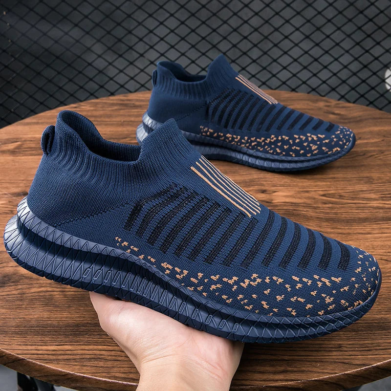 Original new large size men's casual sports shoes fashion easily breathable men platform sneakers comfortable running mens shoes