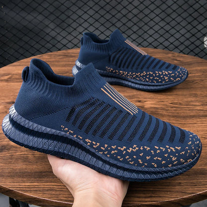 Original new large size men's casual sports shoes fashion easily breathable men platform sneakers comfortable running mens shoes