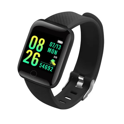 Smartwatch for Men & Women Fitness Tracker Message Call Monitor Android iOS
