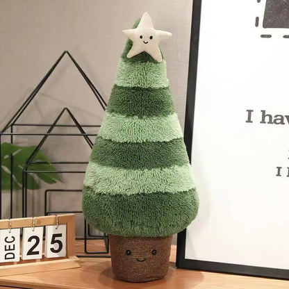 The latest Christmas tree safety fruit figurine Kawaii stuffed plush toy figurine cartoon anime cute gift fun doll Christmas