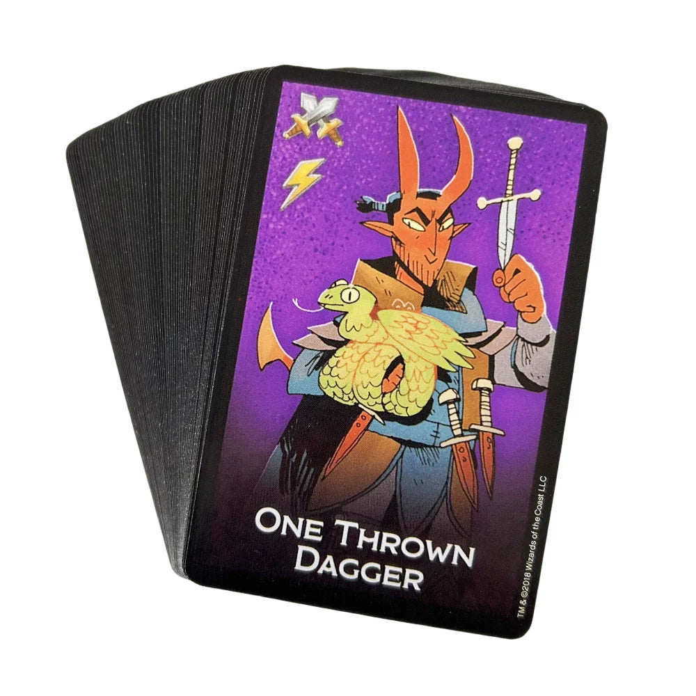 1pc Baldur's Gate Dungeon Mayhem Board Game Cards Monster Madness Card English Version Children's Toy Gift