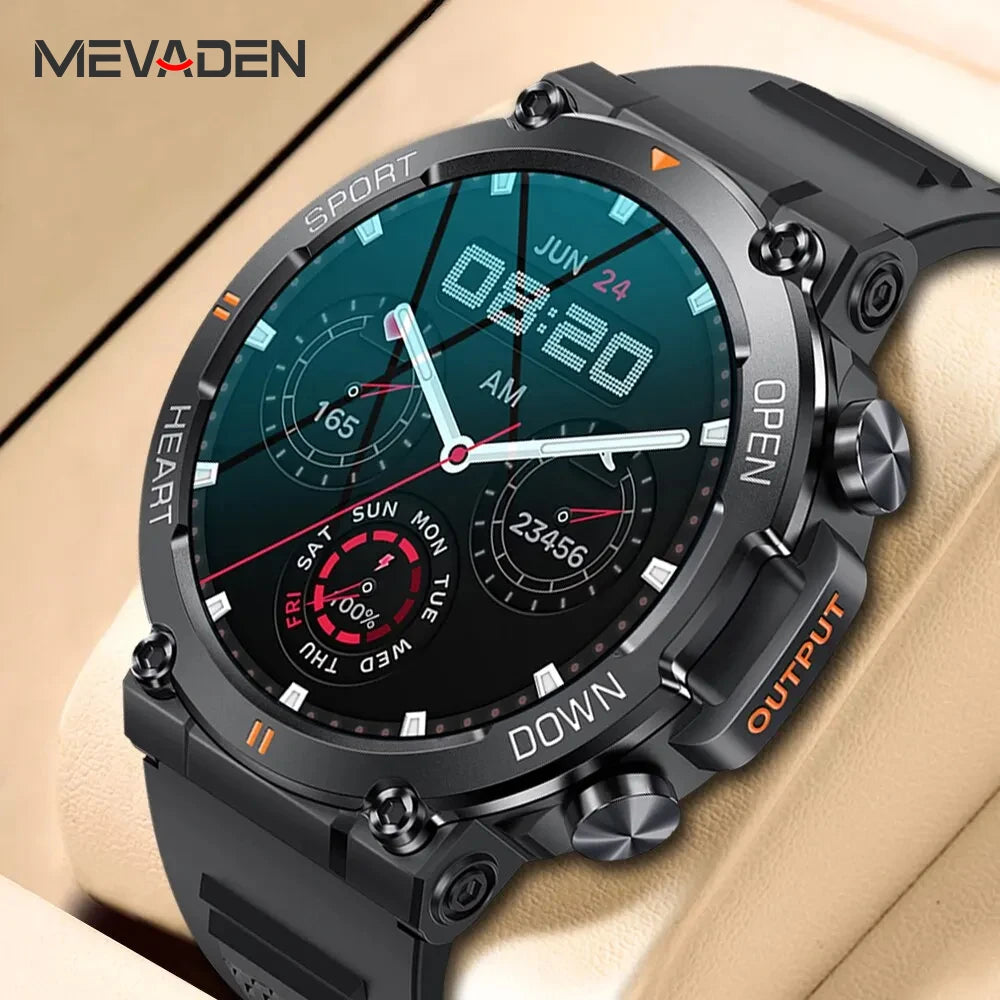 MEVADEN MD56 1.39" HD Bluetooth Call Smartwatch Fitness Tracker for Android iOS