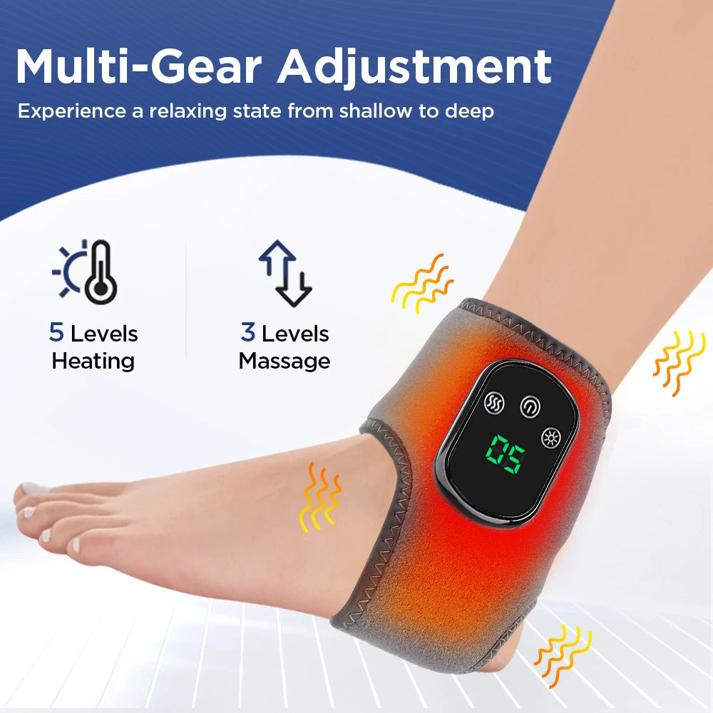 FlexiTherm Pro – 3-in-1 Foot, Ankle & Knee Air Compression Massager