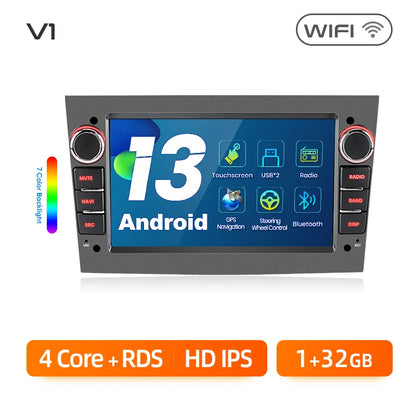 Junsun 4G Wireless CarPlay for Apple Android Auto Car Radio for Opel Astra Vectra Vauxhall Antara Zafira Corsa Vivaro Meriva RDS