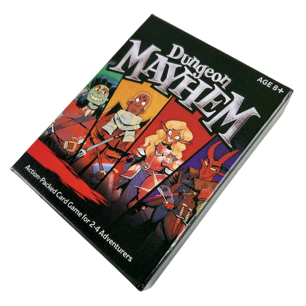 1pc Baldur's Gate Dungeon Mayhem Board Game Cards Monster Madness Card English Version Children's Toy Gift