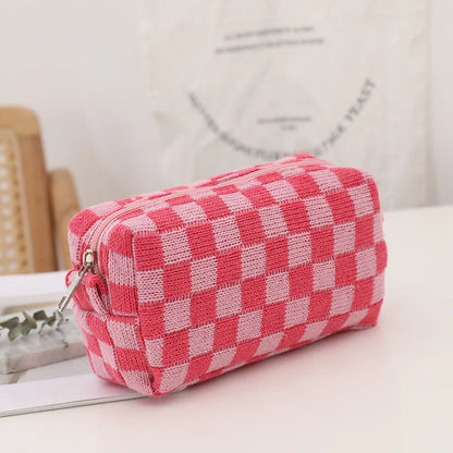 Chic Travel Cosmetic Bag – Portable Makeup & Toiletry Organizer for Women & Girls