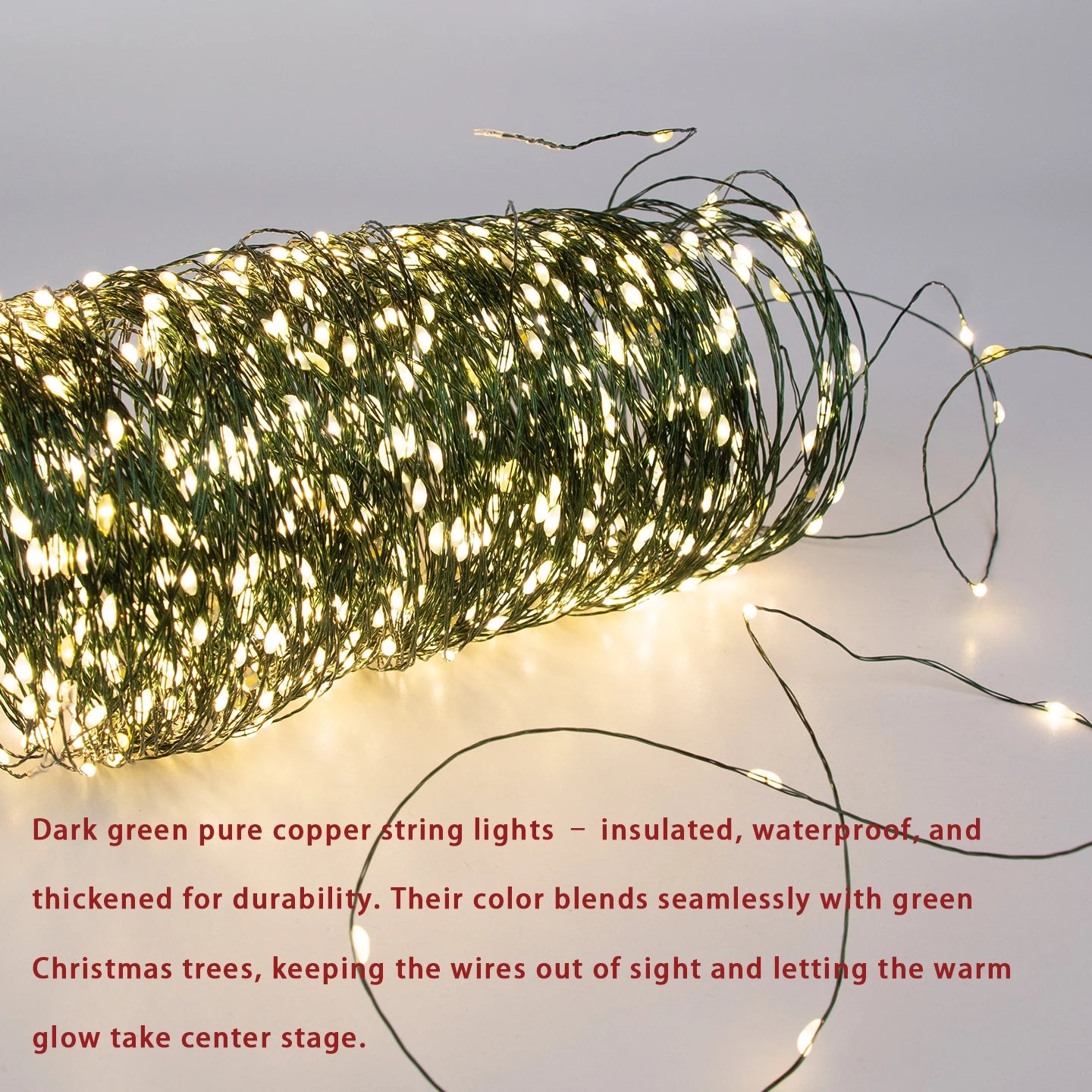 Twinkle Star Christmas Tree Decoration Fairy Lights Green Copper wire 30M 50M 100M 120M 200M 300M Plug in Garland String Light