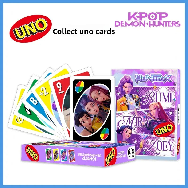 Hot-selling 120 kpop witch hunters playing cards card games party board games cards uno card game