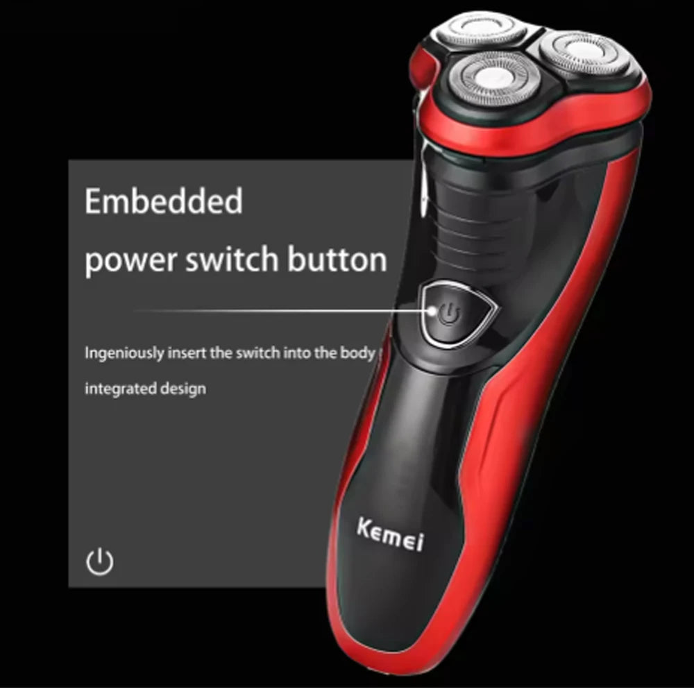 Electric Shaver for men's electric shaver Smart razor for Beard timmer IPX7 waterproof Wet And Dry shaving machine Men Shaver