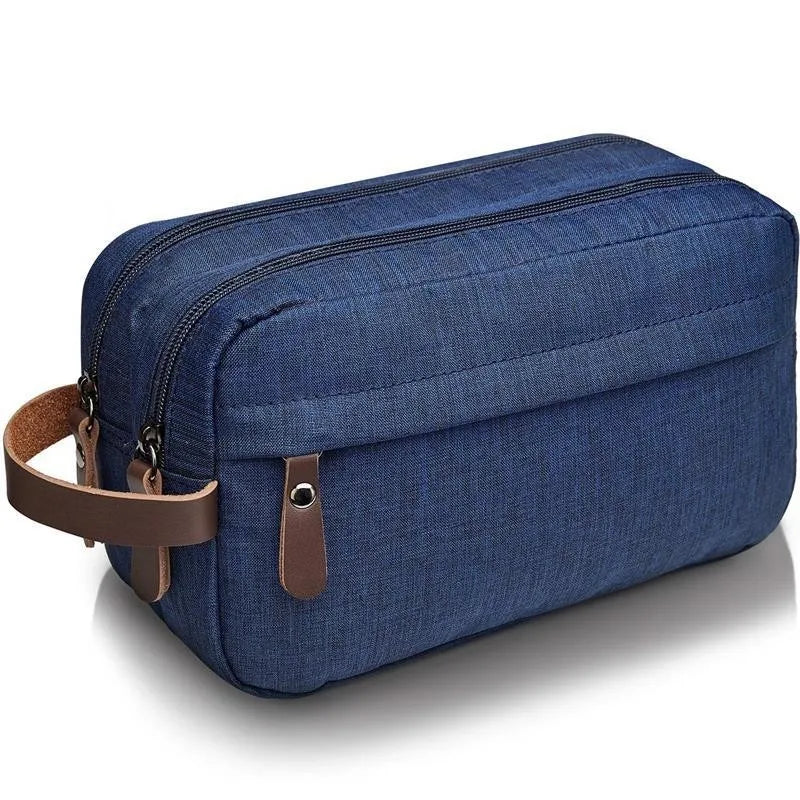 Travel Storage Bag Foldable hanging men's travel large capacity toiletries storage bag Oxford cloth waterproof makeup bag
