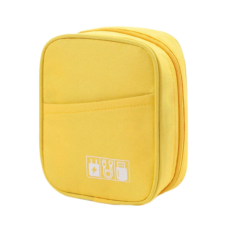 New Travel Data Cable Organizer Bag Waterproof USB Power Bank Earphone Storage Case Portable Digital Accessories Storage Bag ﻿