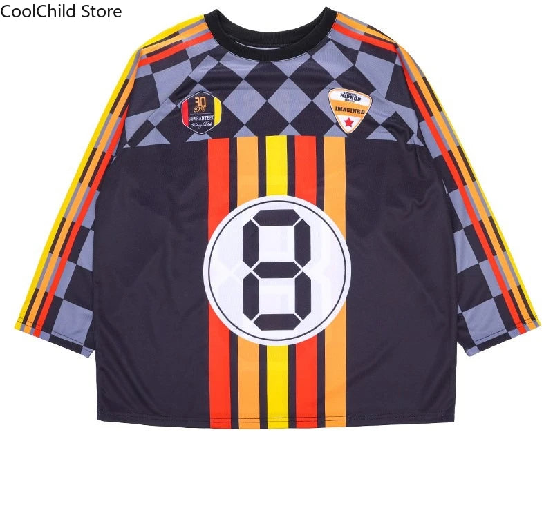 Hip Hop Children Cool Numbers Sweatshirt Vest Street Dance Cargo Pants Girls K-pop Jazz Costume Boys Clothes Set Kids Streetwear