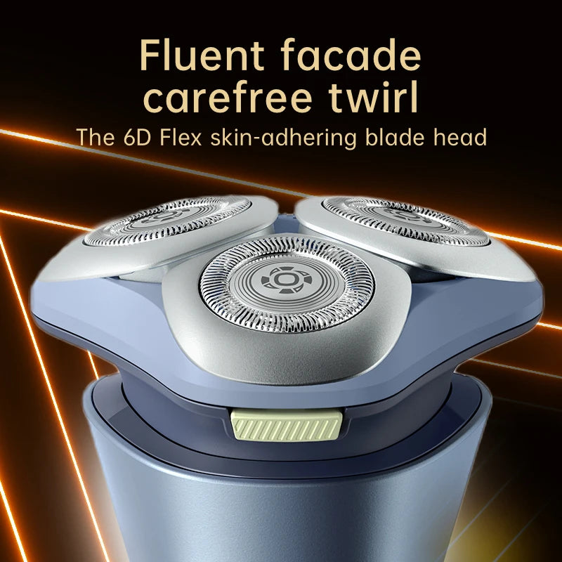 Philips New 3000 Series Electric Shaver Fast Shaving Flash Charging Men's Beard Trimmer Floating Head Intelligent Sensor Razor