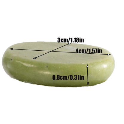 Natural Jade Hot Massage Stone 1PC Full Body Face Neck Relaxation Therapy Tool