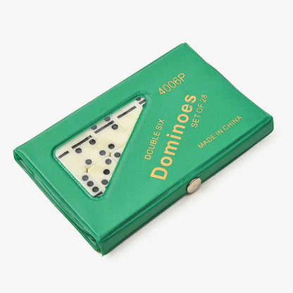 1 Pc Box Dominoes Nine Dominoes Pvc Packaging Push Cards Indoor And Outdoor Game Boards