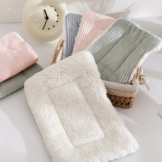 Hamster Bed House Winter Warm Squirrel Hedgehog Rabbit Chinchilla Bed Mat Nest Accessories