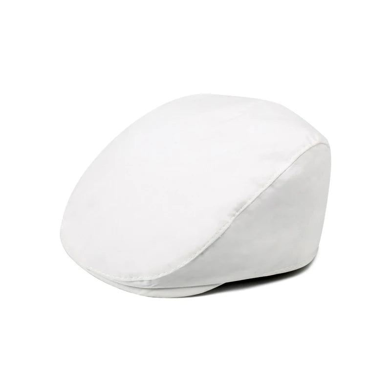 Newborn Solid Herringbone Flat Berets Baby Boys Elastic Hats Cotton Cute Dress Accessories Fashion Kids Caps Daily Casual Cap