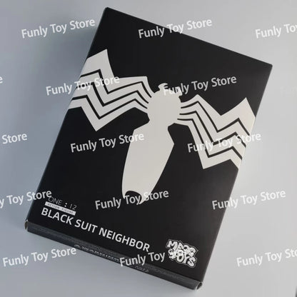 In Stock Mess Toys Spider Man Symbiote Spiderman Messtoys Black Suit Neighbor Scarlet Spider Anime Action Figure Gifts Toys