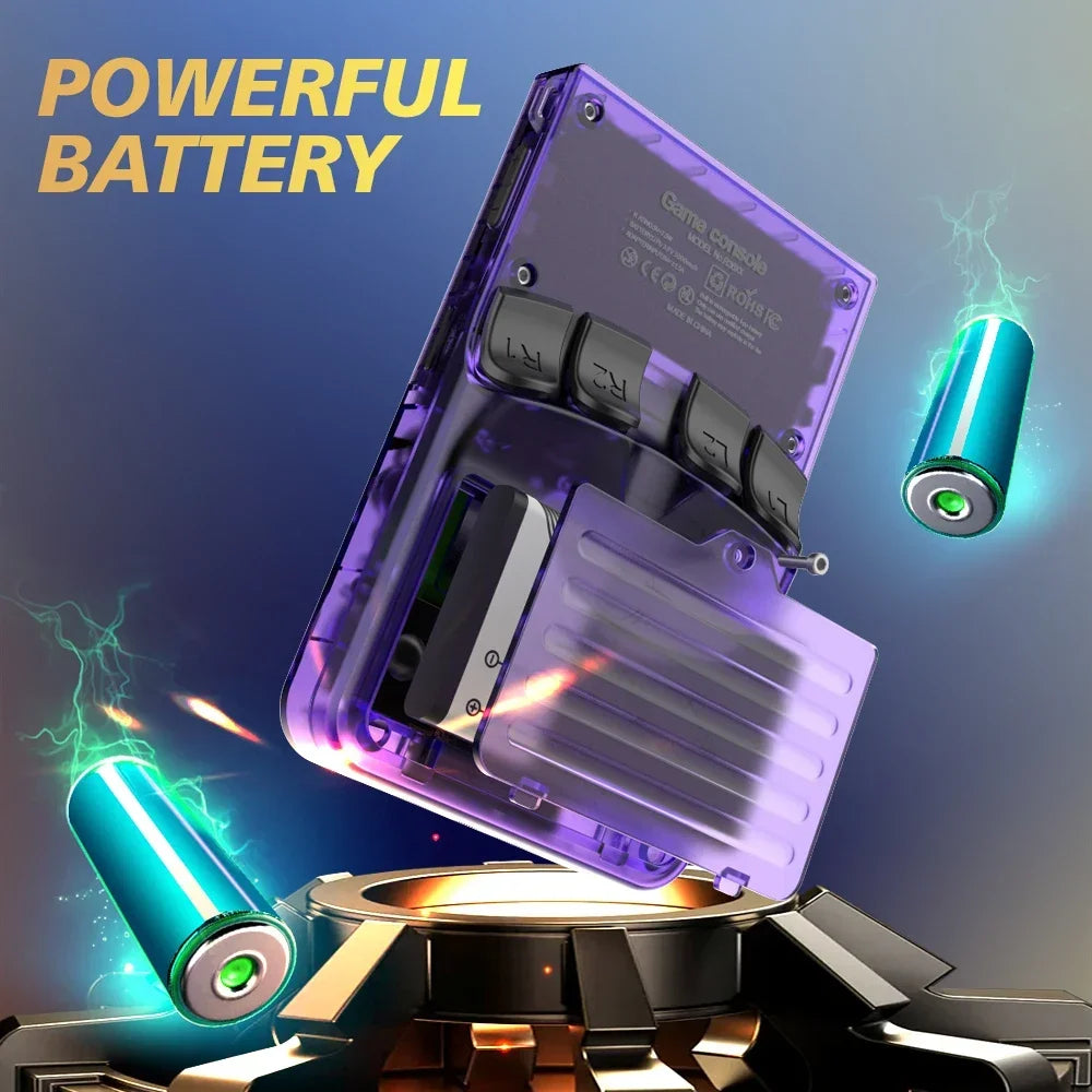 100% ArKOS R36XX Retro Handheld Game Console Linux System 3.5 Inch IPS Screen 64/128GB/256GB Game Player R36S updated version