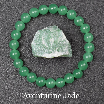 Natural Golden Obsidian Stone Beads Bracelet Men Women Golden Light Rainbow Obsidian Raw Stone Round Bead Natural Energy Jewelry