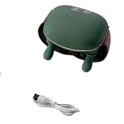 Neck Shoulder Massager Electric Heated Back Massagers Kneading Muscles Massage Pillow For Neck Waist Leg Body Use