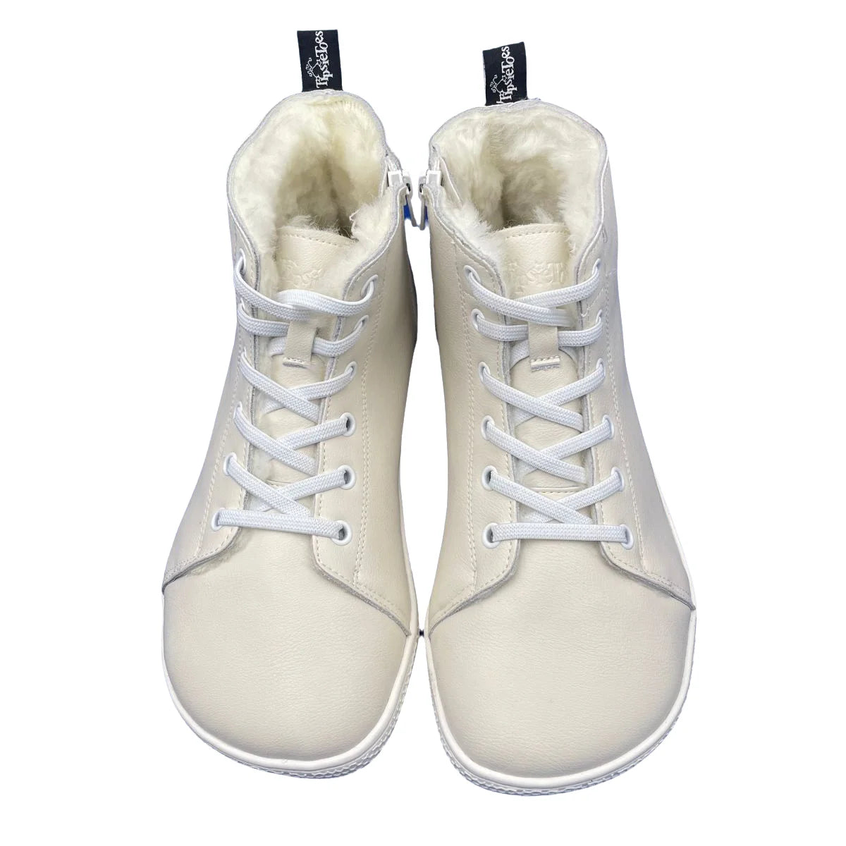 Tipsietoes Top Barefoot Genuine Leather Winter Boot With Real Natural Fur Linning And Insole Inside For Women Men Light Weight