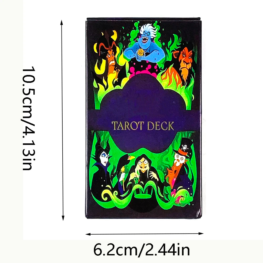 Tarot Deck A 78pcs Cards Tarot Deck Family Gathering Game Cards English Visions Divination Edition Deck Borad Playing Games