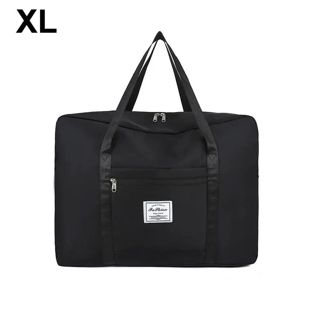 Large Capacity Folding Travel Bags Portable Moving Storage Bag Lightweight Gym Yoga Storage Shoulder Bag For Women Men
